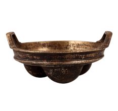 Vintage Brass Idli Vessel for Home Decoration
