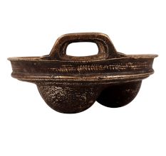 Vintage Brass Idli Vessel for Home Decoration