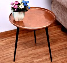 Antique Brown Table Top Made of Aluminium