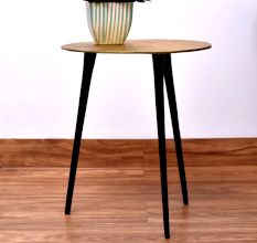 Golden Antique Finish Table Top Made of Aluminium