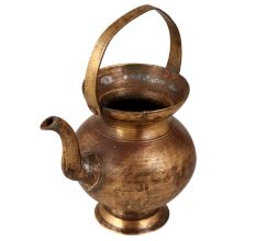 Indian Brown Brass Kamandal for Rituals