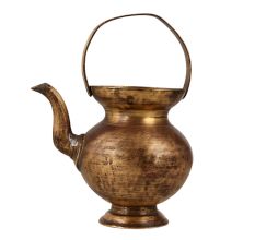 Indian Brown Brass Kamandal for Rituals