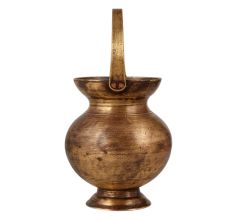Indian Brown Brass Kamandal for Rituals