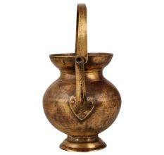 Indian Brown Brass Kamandal for Rituals