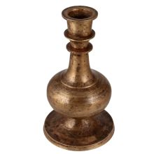 Brass Long Neck Flower Pot for Home Decoration