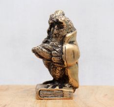 Handmade Bronze Owl Statue for Home Decoration