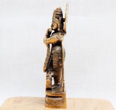 Premium Bronze Lord Krishna Murti for Home Temple