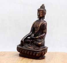 Handcrafted Buddha Statue Made from High-Quality Bronze