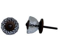 Half Round Radiant Cabinet Knob