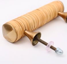 Premium Natural Wooden Handle for Cabinet and Wardrobe