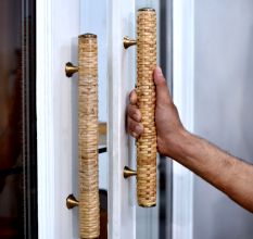 Natural Rattan Handle for Drawers and Cupboard