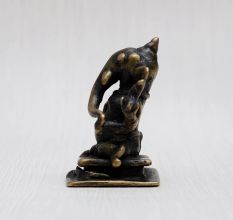 Handmade Lord Ganesha Brass Statue for Home Temple