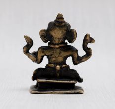 Handmade Lord Ganesha Brass Statue for Home Temple
