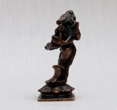 Lord Varaha & Goddess Lakshmi Copper Statue for Home Decor