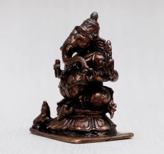 Premium Copper Statue of Lord Ganesha in Antique Finish