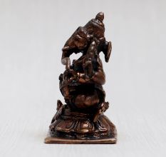 Premium Copper Statue of Lord Ganesha in Antique Finish