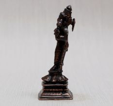 Hindu Goddess Parvati Statue Made of High-Quality Copper