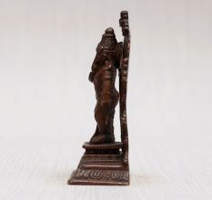 Handmade Vintage Lord Hayagriva Copper Statue