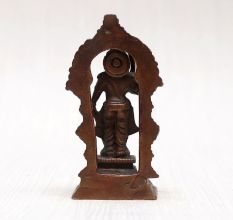 Handmade Vintage Lord Hayagriva Copper Statue