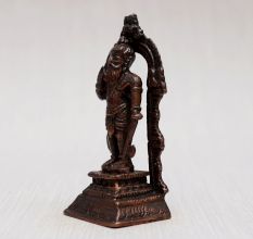 High Quality Copper Statue of Lord Parshuram for Decor