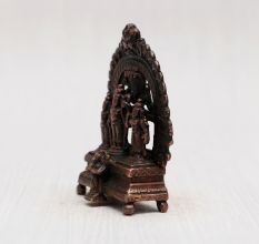 High Quality Copper Statue of Lord Ram Darbar for Worship