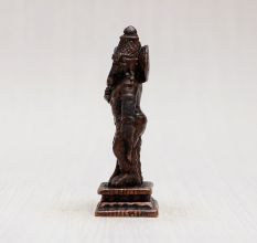Handcrafted Copper Statue of Lord Hayagriva for Decor