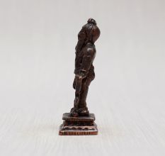 Handcrafted Lord Parshuram Copper Statue for Decor