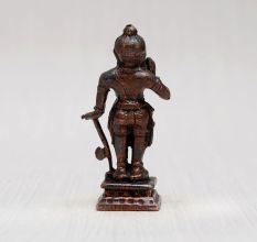 Handcrafted Lord Parshuram Copper Statue for Decor
