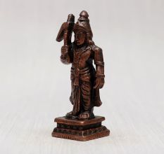 Handcrafted Copper Statue of Lord Balram for Decor