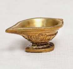 Handmade Brass Diwali Diya for Deepavali Festival