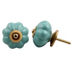 Solid Sea Green Knob