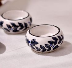 Premium Ceramic Tea Light Holder for Decoration in Set of 4