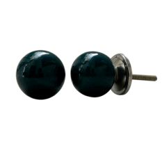 Dark Green Knob Small
