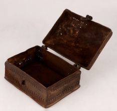 High-Quality Brass Jewelry Box in Antique Finish