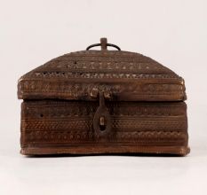 High-Quality Brass Jewelry Box in Antique Finish