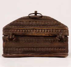 High-Quality Brass Jewelry Box in Antique Finish