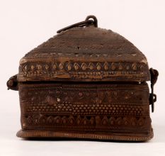 High-Quality Brass Jewelry Box in Antique Finish