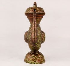 Vintage Copper Kettle in Islamic Art for Home & Office Decor