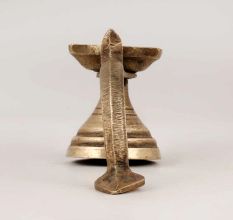 High-Quality Brass Oil Lamp with Handle for Prayer