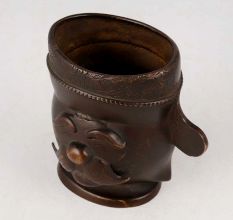 Handcrafted High-Quality Brass Pen Stand in Antique Finish