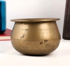 Handcrafted Adorable Brass Water Pot for Decor