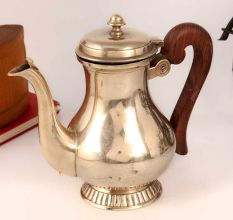 Shiny Golden Brass Kettle in English Art