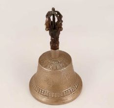 Premium-Bell Metal Handmade Tibetan Bell for Decor