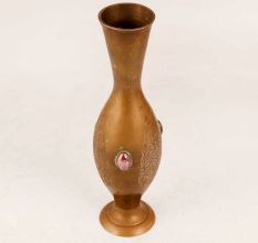 Small Bell Metal Flower Pot for Home & Office Decor