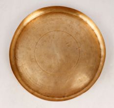 Handcrafted Premium Brass Plate for Home Decor
