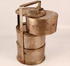 Indian Vintage Tiffin Box Made of Premium Brass