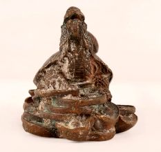 Handmade Brass Turtle Statue in Chinese Art