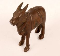 Handmade Brass Bull Vahana Nandi for Worship