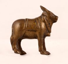 Handmade Brass Bull Vahana Nandi for Worship
