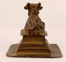 High-Quality Brass Lord Nandi Statue for Worship